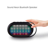 Keenetic Portable Wireless Stereo Speaker 4 Colored LED Lights and Build-in Microphone