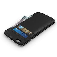 Stony-Edge iPhone 6+ Wallet Case, Money & Credit Card Holder, for iPhone 6 Plus (5.5), with Free Screen Protector & Polishing Cloth, Premium Quality (Black)