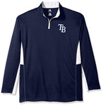 Profile Big & Tall MLB Tampa Bay Rays Men's Poly Jersey with Logo Embroided, 5X, Navy