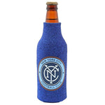 Kolder MLS New York City Fc Glitter Bottle Coolie, One Size, Multicolor