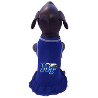 NCAA Middle Tennessee State Blue Raiders Cheerleader Dog Dress, XX-Large