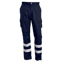 Mascot 17979-850-010-82C64 Service Trousers Safety Pants, Black/Blue, 82C64