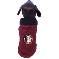 NCAA Florida State Seminoles All Weather Resistant Protective Dog Outerwear, XX-Small