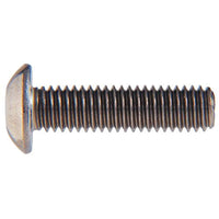 M5-0.8 x 30 mm Internal Hex Button-Head Cap Screws -Quantity 8