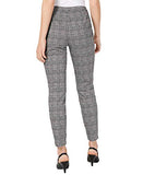 Maison Jules Menswear Plaid Ankle Pants Black Combo 14