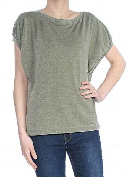 SANCTUARY Womens Green Tie Back Top XS