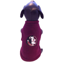 NCAA Florida State Seminoles Polar Fleece Dog Sweatshirt, Medium