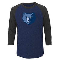 NBA Memphis Grizzlies Children  3/4 Raglan Sleeve Top, M