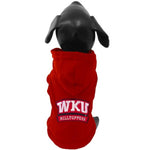 NCAA Western Kentucky Hilltoppers Cotton Lycra Hooded Dog Shirt, XX-Large