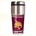 Great American Products NCAA Texas State Bobcats Metallic Tumbler, One Size, Black