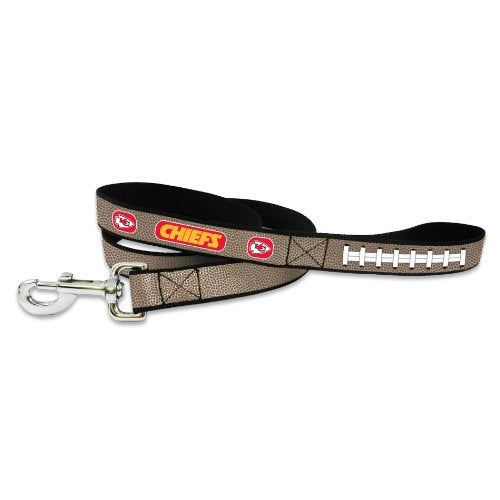 NFL Kansas City Chiefs Reflective Football Leash, Small