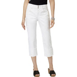 Style & Co Capri Jeans 5 Pockets and Tummy Control Bright White 18