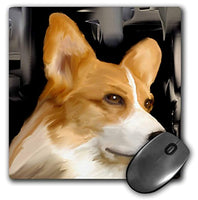 8 x 8 x 0.25 Inches Corgi Mouse Pad