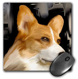 8 x 8 x 0.25 Inches Corgi Mouse Pad