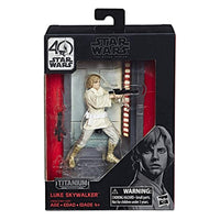 Star Wars The Black Series Titanium Series Luke Skywalker, 3.75-inch