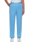 Alfred Dunner Bonita Springs Straight-Leg Pant Blue 14