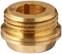 10 Pack, 5/8 -Inch x 20 Thread, Brass Seat