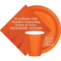 Creative Converting 25 Count School Spirit Graduation Thank You Notes, Orange