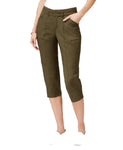 Lee Platinum Cropped Colored Pants Moss 2