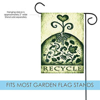 Toland Home Garden Stewards of the Earth 12.5 x 18 Inch Decorative Conservation Compost Recycle Nature Garden Flag