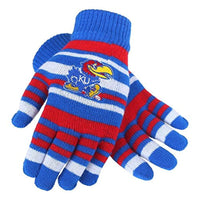 FOCO NCAA Unisex Kansas Stretch Glove