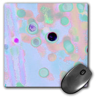 8 x 8 x 0.25 Inches Mouse Pad, Pistachio Bubble Gum Ice Cream Dots