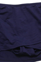 Anne Cole Navy Sarong Swim Skirt L