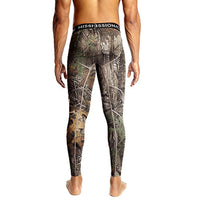 Mission Men's VaporActive Base Layer Tights, Real Tree, 2XLarge