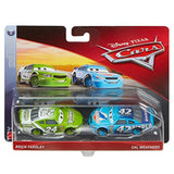 Disney/Pixar Cars Brick Yardley & Cal Weathers Vehicle, 2 Pack