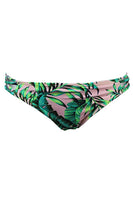 California Waves Strappy Cutout Hipster Bikini Bottoms M