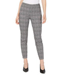 Maison Jules Menswear Plaid Ankle Pants Black Combo 14