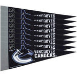 NHL Canucks 8 Pc Mini Pennant Pack Sports Fan Home Decor