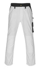 Mascot 00979-430-61-90C72"Torino" Trousers, White/Marine Blue, L90cm/C72