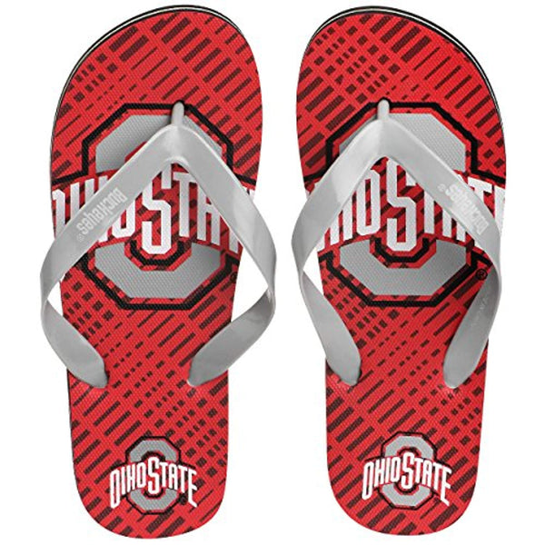 Ohio State Double Logo Flip Flop - Youth XLARGE