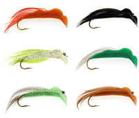 Lucky Bug Bingo Bug Brooke and Speckled Trout Combo - Size #6 - Six Assorted Colors