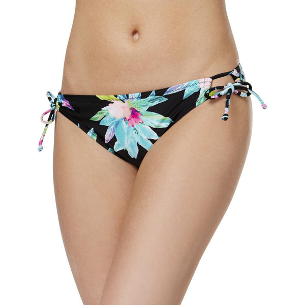 Raisins Womens String Side Tie Swim Bottom Separates Black M