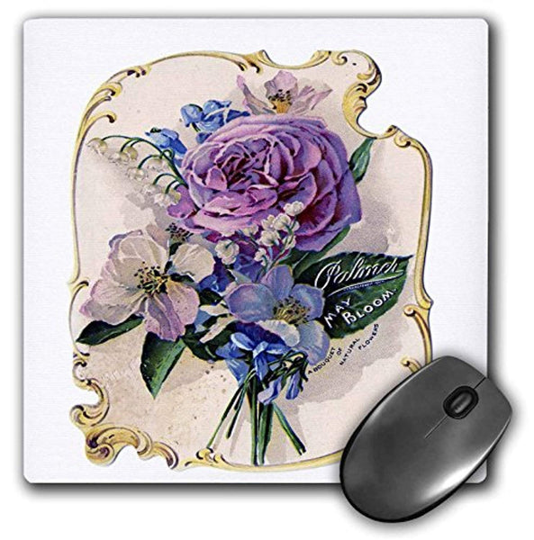 Mouse Pad, French Rose Perfume Ad