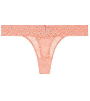 Heidi by Heidi Klum Stretch Lace Thong H37-1176B Candlelight Peach M