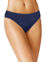 Island Escape Ruched-Side Bikini Bottom