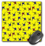 Animal Tree Frog Pop Art Collage Mouse Pad