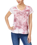 Style & Co. Tie-Dyed T-Shirt (Dyed Hamsa, M)