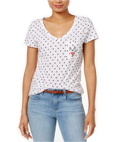 Maison Jules Women's Cotton Watermelon Graphic T-Shirt