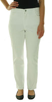 Style & Co. Tummy-Control Slim-Leg Jeans (White, 12)