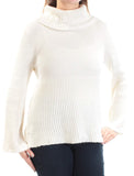 Style Co Petite Bell-Sleeve Babydoll Sweater Warm Ivory PL