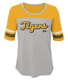 NCAA Missouri Tigers Girls Short Sleeve Tee, Large