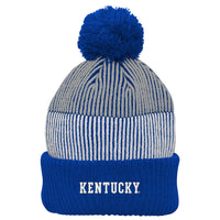 NCAA Kentucky Wildcats Youth Boys Hat w/ Pom, Multi, One Size