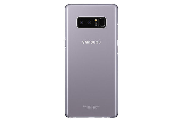 Samsung Galaxy Note8 Clear Protective Cover , Orchid Gray