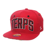 ZHATS NCAA Maryland Terrapins Children Boys Youth TC Villain Snapback Hat Youth Adjustable Team Color