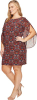 Sangria Women's Plus Size Split Sleeve Dress