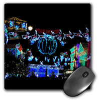 3dRose Amazingly lit up buildings, Hollywood Studios in Orlando - Mouse Pad, 8 by 8 in